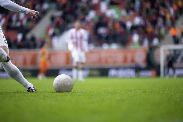 depositphotos 725013896 stock photo detail player legs ball soccer